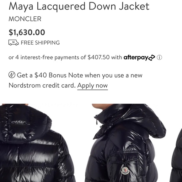 Moncler puffer size 4. Purchased from Nordstrom in 2020. - Picture 2 of 6